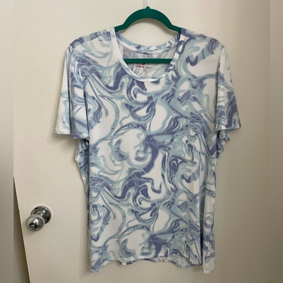 Laurie Felt Tops - Laurie Felt flounce-sleeve tee